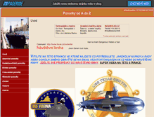 Tablet Screenshot of ponorky.websnadno.cz