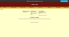 Desktop Screenshot of letitia.websnadno.cz