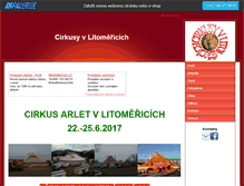 Tablet Screenshot of cirkusyltm.websnadno.cz
