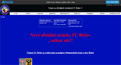Desktop Screenshot of fc-benov.websnadno.cz