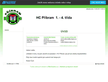 Tablet Screenshot of hcpribram.websnadno.cz