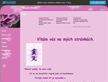 Tablet Screenshot of masaze-reiki.websnadno.cz