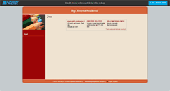 Desktop Screenshot of kozikova.websnadno.cz