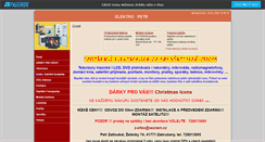 Desktop Screenshot of elektropetr.websnadno.cz