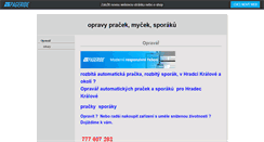 Desktop Screenshot of opravy.websnadno.cz
