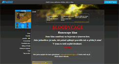 Desktop Screenshot of bloodycage.websnadno.cz