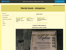 Tablet Screenshot of harcky-kanar.websnadno.cz