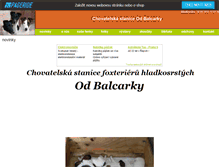 Tablet Screenshot of od-balcarky.websnadno.cz