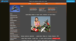 Desktop Screenshot of motokros.websnadno.cz