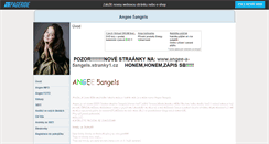 Desktop Screenshot of o-angee-5angels.websnadno.cz