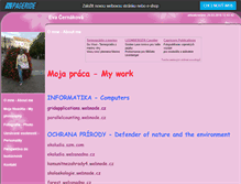 Tablet Screenshot of evkaja.websnadno.cz