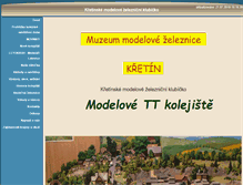 Tablet Screenshot of modelove-koleje.websnadno.cz