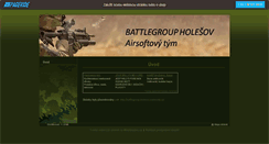 Desktop Screenshot of battlegroupholesov.websnadno.cz