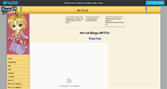 Desktop Screenshot of carodejkywitch.websnadno.cz