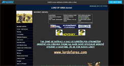 Desktop Screenshot of lordofarea.websnadno.cz