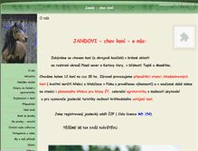 Tablet Screenshot of jandakone.websnadno.cz