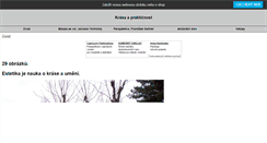 Desktop Screenshot of krasa-a-prakticnost.websnadno.cz