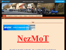 Tablet Screenshot of nezavislimotorkari-tman.websnadno.cz