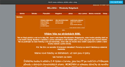 Desktop Screenshot of belliska.websnadno.cz