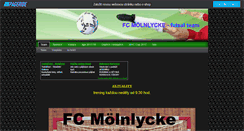Desktop Screenshot of fcmolnlycke.websnadno.cz