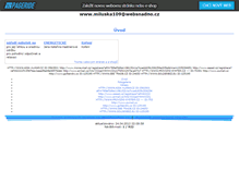 Tablet Screenshot of miluska109.websnadno.cz