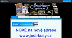 Desktop Screenshot of jocirkusy.websnadno.cz