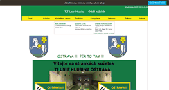 Desktop Screenshot of kuzelkyhlubina.websnadno.cz