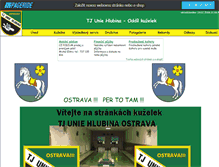 Tablet Screenshot of kuzelkyhlubina.websnadno.cz